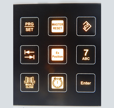 Illuminated Keyboards, Pushbutton, Toggle switches