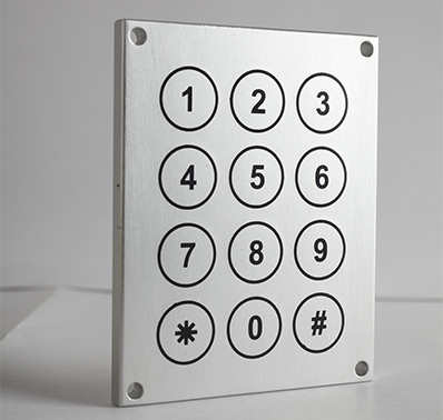 Metal Keyboards, Piezo Keyboard, Piezo Metal Keyboard, Piezo Sensing Switches