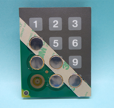 Sealed Keyboard Panels Using Snap Dome Switches
